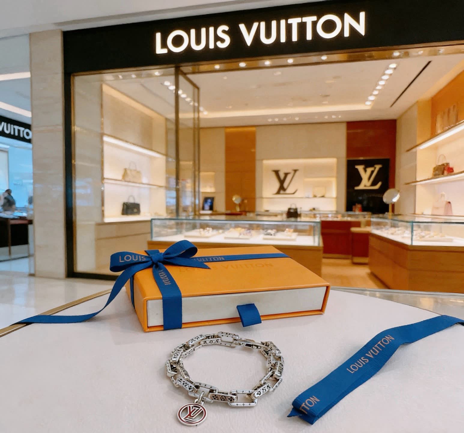 Louis Vuitton Silver Bracelet